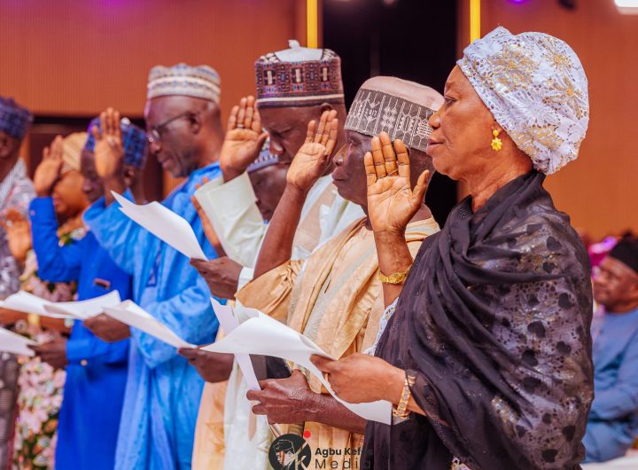 Kefas swears in new Taraba appointees, demands accountability and results