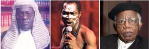 L R Gani Fawehinmi Fela Kuti Chinua Achebe
