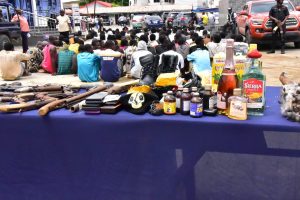 Lagos police arrest 135 suspected cultists, recover 26 firearms in major anti-cult raid