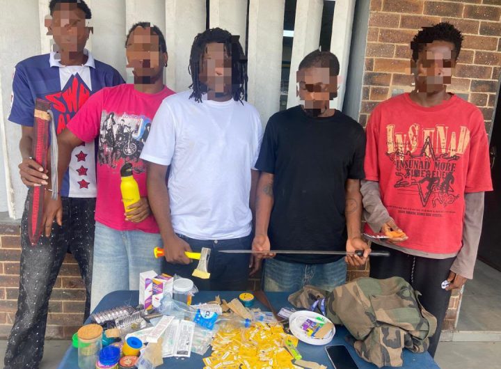 Lagos police nab 5 suspected Aye cultists, recover weapons, 500 SIM cards, laptops
