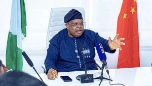 Minister of Power Joseph Tegbe