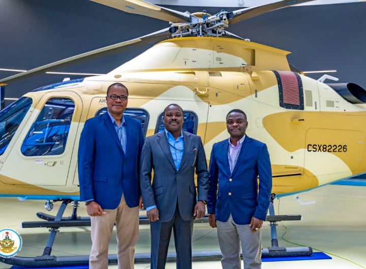 NAF boosts counter-terrorism operations with 3 new AW109 trekker helicopters