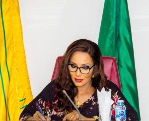 Nigeria Minister of Foreign Affairs Bianca Ojukwu