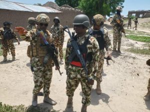 Nigerian Army military troops