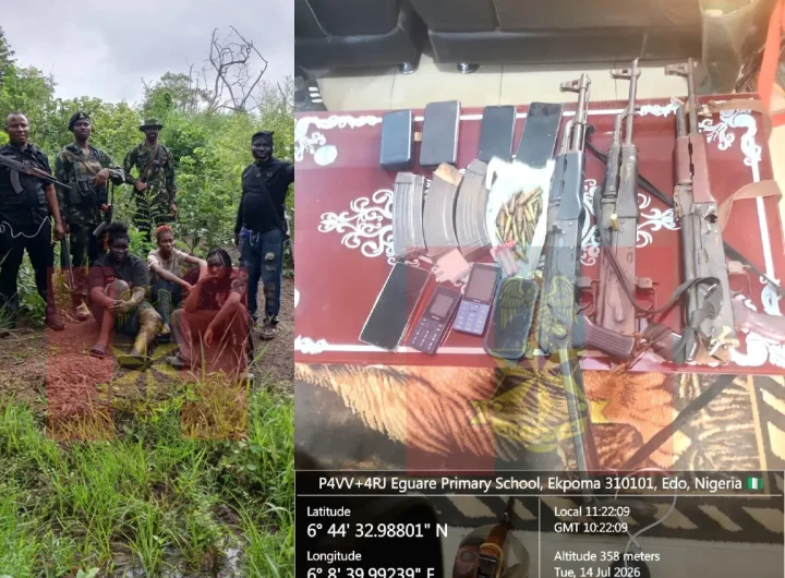 Nigerian Army, police neutralize terrorists, rescue kidnap victims in Edo