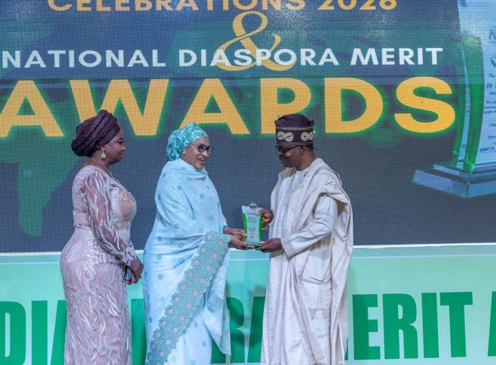 Nigerian First Lady, Oluremi Tinubu, receives diaspora health and humanity champion award
