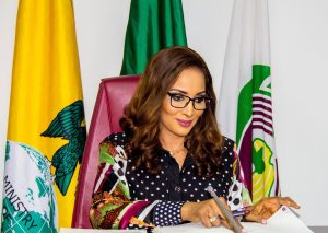 Nigerian Foreign Affairs Minister Bianca Ojukwu