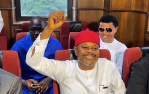 Nnaji ex minister in court
