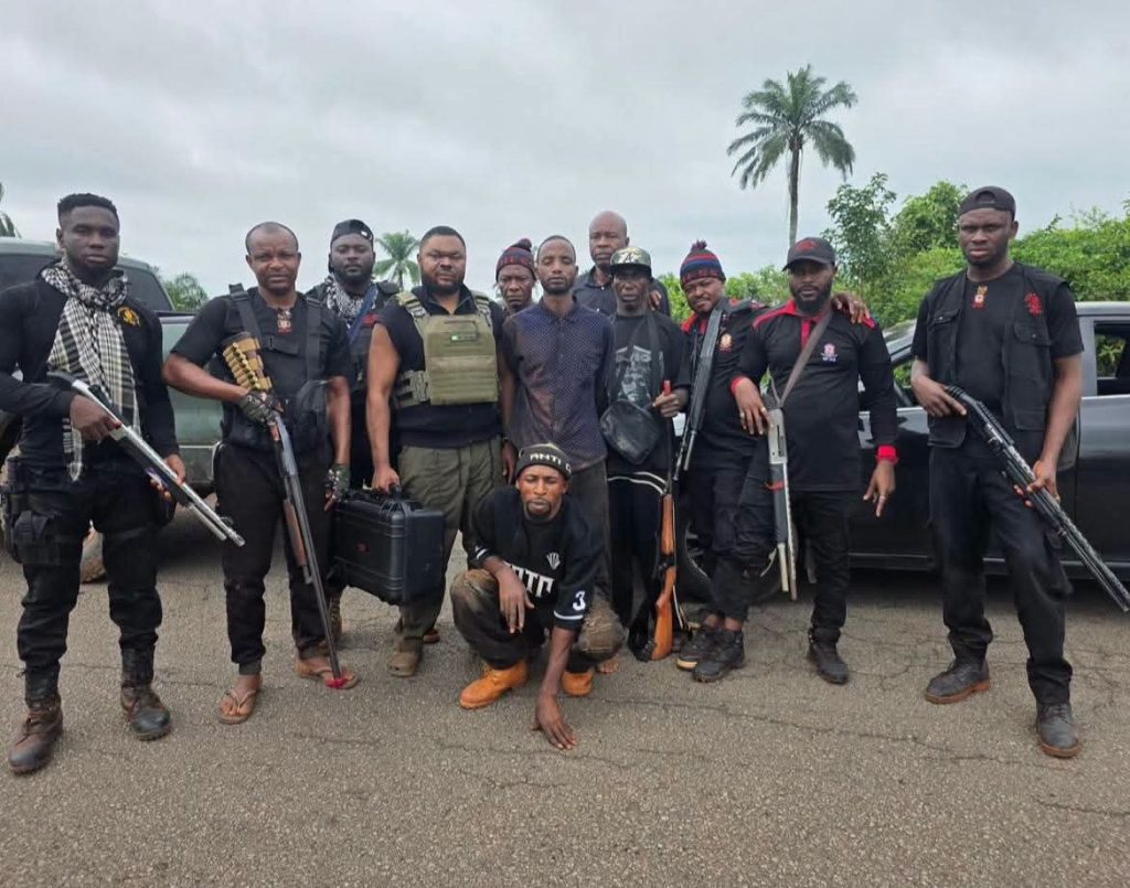 PHOTONews: Notorious Bandit Abubakar Usman arrested in a fierce gun battle inside Delta forest