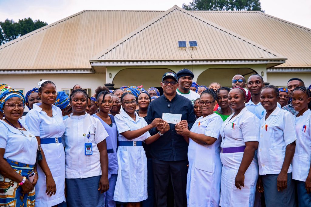 Obi donates ₦10m to Cross River mission hospital, calls for greater investment in healthcare