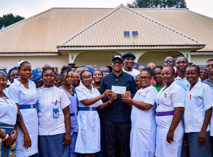 Obi donates ₦10m to Cross River mission hospital, calls for greater investment in healthcare