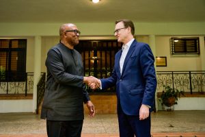 Obi meets British High Commissioner Richard Montgomery, seeks stronger democracy, lasting Nigeria-UK ties
