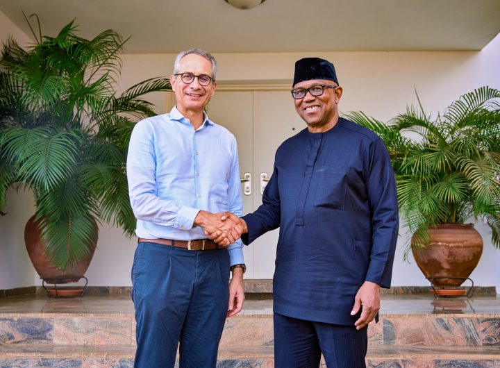 Obi meets Swiss Ambassador, seeks stronger partnership on education, healthcare, poverty reduction