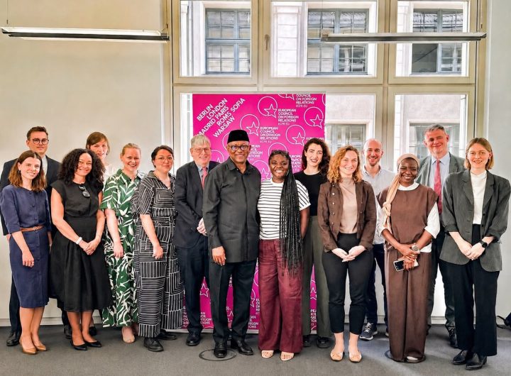 Obi seeks stronger global partnerships for Nigeria at ECFR Berlin Roundtable ahead of 2027