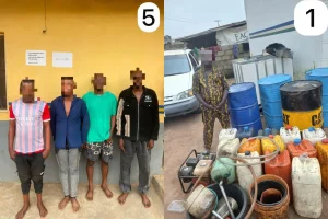 Ogun police arrest 16 suspects, recover stolen vehicles, diesel, other exhibits