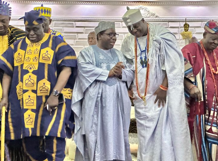 Osun 2026: INEC chairman visit Ooni of Ife, solicits royal support for peaceful election