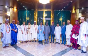 Osun traditional rulers meet tinubu