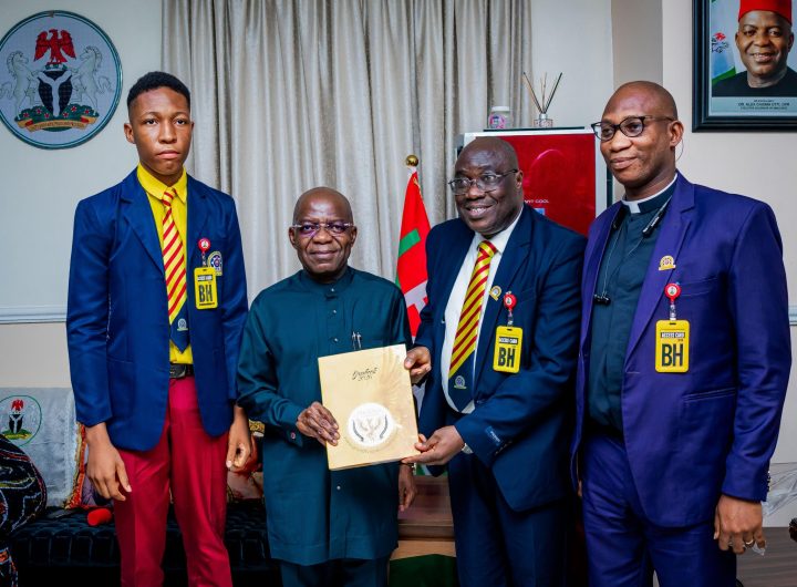 Otti celebrates Abia student who scored 367 in 2026 JAMB, pledges govt support