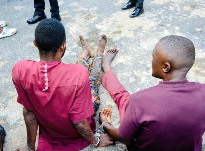 Oyo police arrest 2 suspected kidnappers, rescue 5-year-old girl alive after ₦1m ransom payment