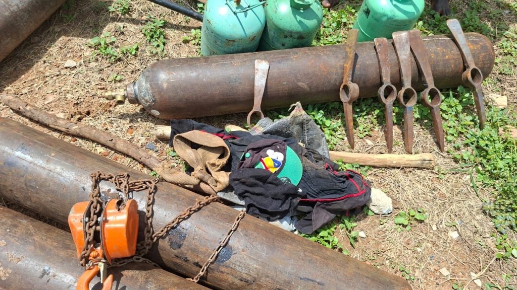 Police arrest 7 suspected pipeline vandals, recover 285 damaged pipes in Adamawa