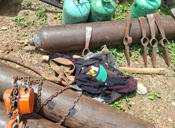 Police arrest 7 suspected pipeline vandals, recover 285 damaged pipes in Adamawa