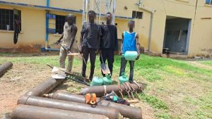 Police arrest 7 suspects, recover 285 vandalized pipelines in Adamawa Nigeria Police Force, through operatives of the IGP Special Task Force on Petroleum and Illegal Bunkering and the IGP X-Squad, has successfully dismantled a pipeline vandalism network operating in Adamawa State, leading to the arrest of seven suspects and the recovery of 285 pieces of vandalized Nigerian National Petroleum Company (NNPC) pipelines. The Force spokesman, CSP Anietie Iniedu, confirmed this in a statement issued on Tuesday in Abuja. CSP Iniedu said: "Acting on credible intelligence received on 9th July 2026, operatives intercepted a J5 bus fully loaded with suspected vandalized NNPC pipelines along the Yola–Numan Road in Adamawa State. "The vehicle was driven by one Paul Joshua and accompanied by one Paul Ishiyaku. He said the operation subsequently led to the arrest of seven suspects identified as Haruna Usman (28), Haruna Muhammed Sule (30), Dabus Peter (38), Ahmad Adamu (19), Sadik Ibrahim (31), Paul Joshua (49), and Paul Ishiyaku (48). Further searches conducted during the operation resulted in the recovery of two hundred and eighty-five (285) pieces of vandalized pipelines, six (6) gas cylinders, diggers, shovels, one J5 bus with registration number KRD 767 XC, blue in colour, and other equipment suspected to have been used in the commission of the crime. All recovered exhibits have been secured as evidence. He said the suspects are currently in police custody, while investigations are ongoing to determine the full scope of the criminal enterprise and identify other individuals connected to the vandalism network. He said: "the Nigeria Police Force under the administration of the Inspector-General of Police, IGP Olatunji Rilwan Disu, psc (+), NPM, reiterates its commitment to the protection of critical national infrastructure and the fight against economic sabotage. Members of the public are encouraged to remain vigilant and continue providing timely and credible information to support ongoing efforts aimed at combating crime and safeguarding national assets across the country.