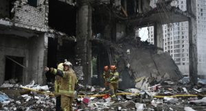 Russian missile strike kills 18 near Kyiv as Zelensky urges NATO for stronger air defences
