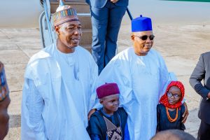 Shettima visits Maiduguri, set to inaugurate major road projects