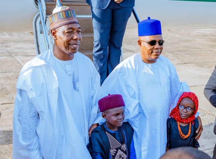 Shettima visits Maiduguri, set to inaugurate major road projects