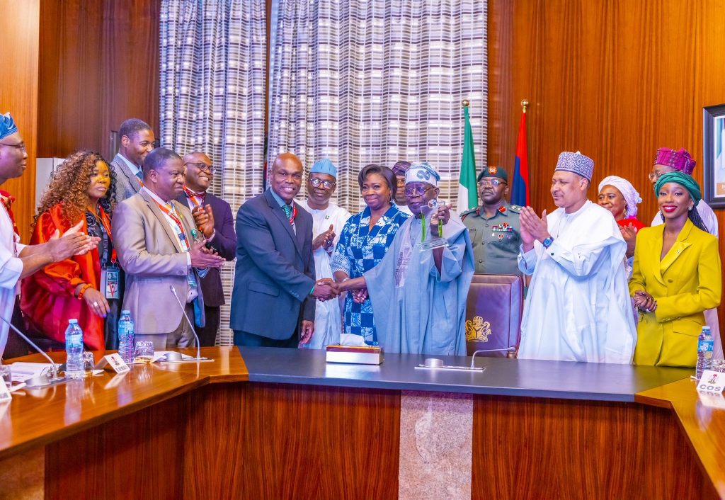 Tinubu begs Nigerian doctors in diaspora to return home, strengthen country's health sector