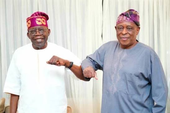 Tinubu celebrates Osoba at birthday, hails ex-Ogun Governor as ‘a brother in purpose’