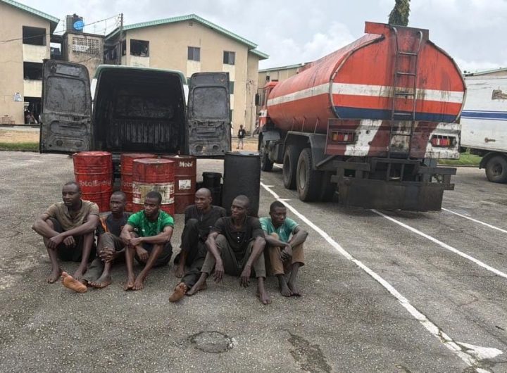 Troops bust illegal bunkering site in Lagos, arrest 6