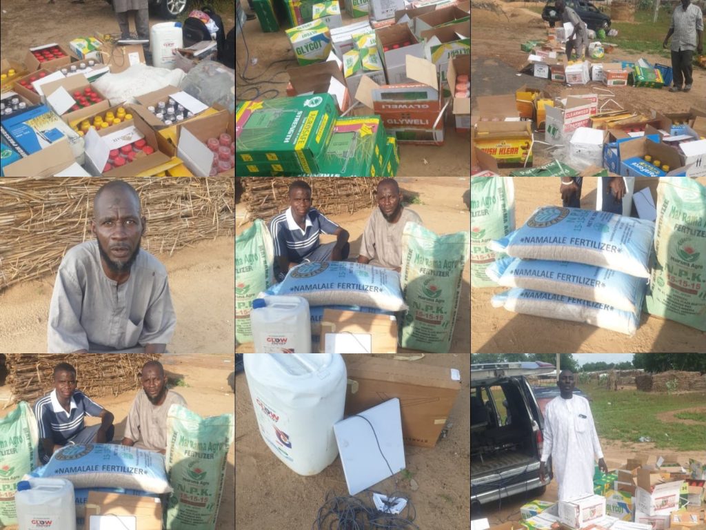 Troops intercept terrorist logistics suppliers, recover strategic terrorist material in Borno
