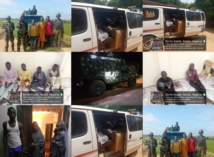 Troops rescue kidnap victims, arrest terrorists logistics suppliers with 10 motorcycles