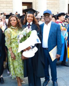 Wike, family celebrates as daughter Jazmyne earns law degree from University of Southampton, UK