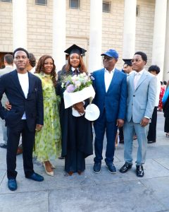 Wike, family celebrates as daughter Jazmyne earns law degree from University of Southampton, UK