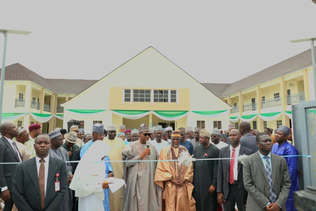 Zulum commissions, hands over multi-million naira office complex, CBT centre to JAMB