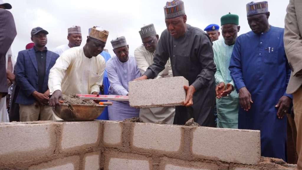 Zulum flags off construction of 100-bed General Hospital in Kwaya Kusar