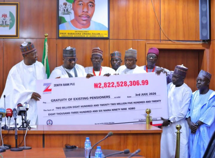 Zulum releases N5.81bn to clear gratuity backlog for ret