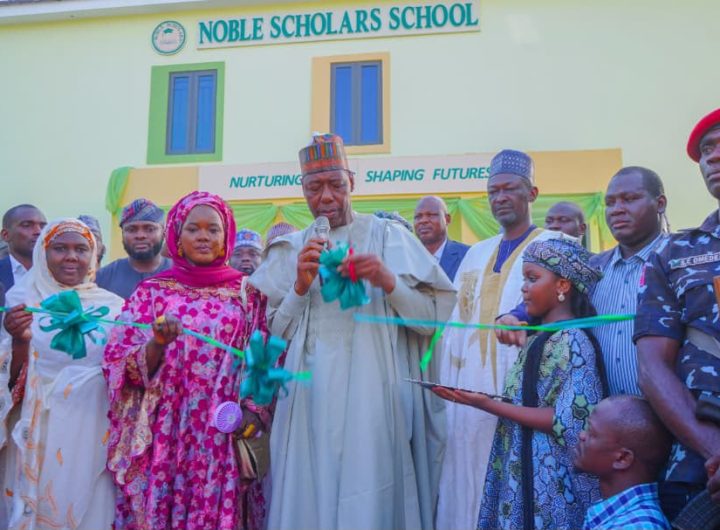 Zulum urges more private investment in Borno’s education sector, unveils noble scholars school