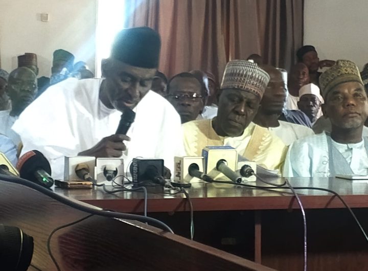 2027: Northeast Coalition rejects petition against Ali Modu Sheriff, endorses Tinubu campaign role