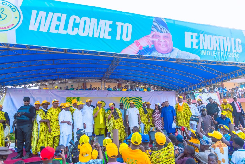 Osun LG poll: Adeleke urges peaceful participation after commissioning 10.4km Edunabon–Tonkere road