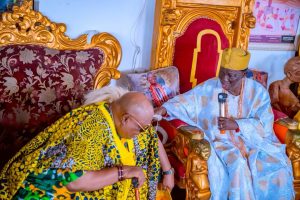 Adeleke hails Ooni of Ife's support, urges peaceful voting ahead of Osun Governorship election
