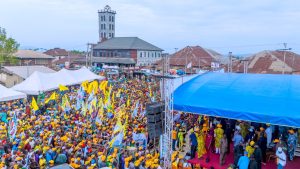 Osun LG poll: Adeleke urges peaceful participation after commissioning 10.4km Edunabon–Tonkere road