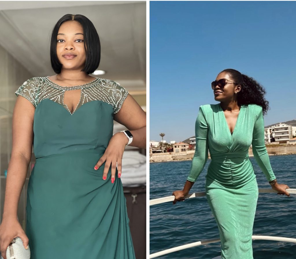 Image showing Ann Mbene, founder of HueBeautyGlam who lost 25kg on Mounjaro