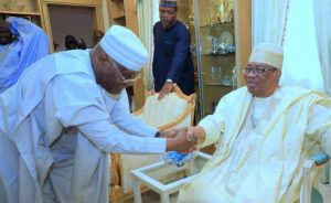 Atiku greets IBB at 84 1