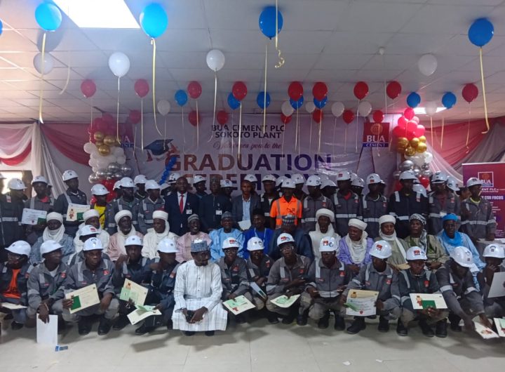 BUA Cement employs 52 Sokoto youths after 6-month heavy equipment training programme
