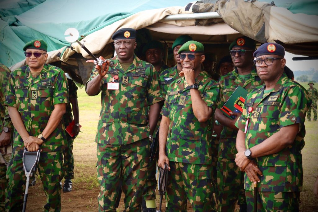 Nigerian Army expands combat capability as COAS charges troops to lead new formations with professionalism