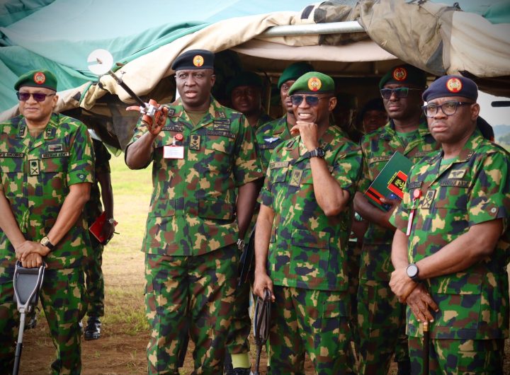 Nigerian Army expands combat capability as COAS charges troops to lead new formations with professionalism