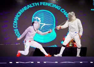 Commonwealth fencing game in Lagos